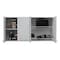 Tuhome 120 Wall Cabinet, Four Doors, Two Cabinets, Two Shelves, White GLB5585 - alternate 5
